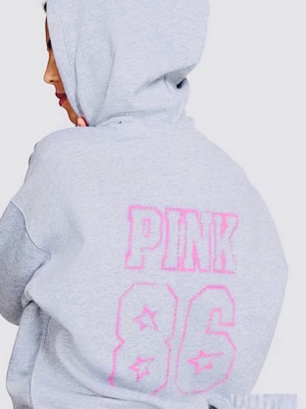 VS PINK Campus Full Zip Hoodie- XXL-NWT VHTF